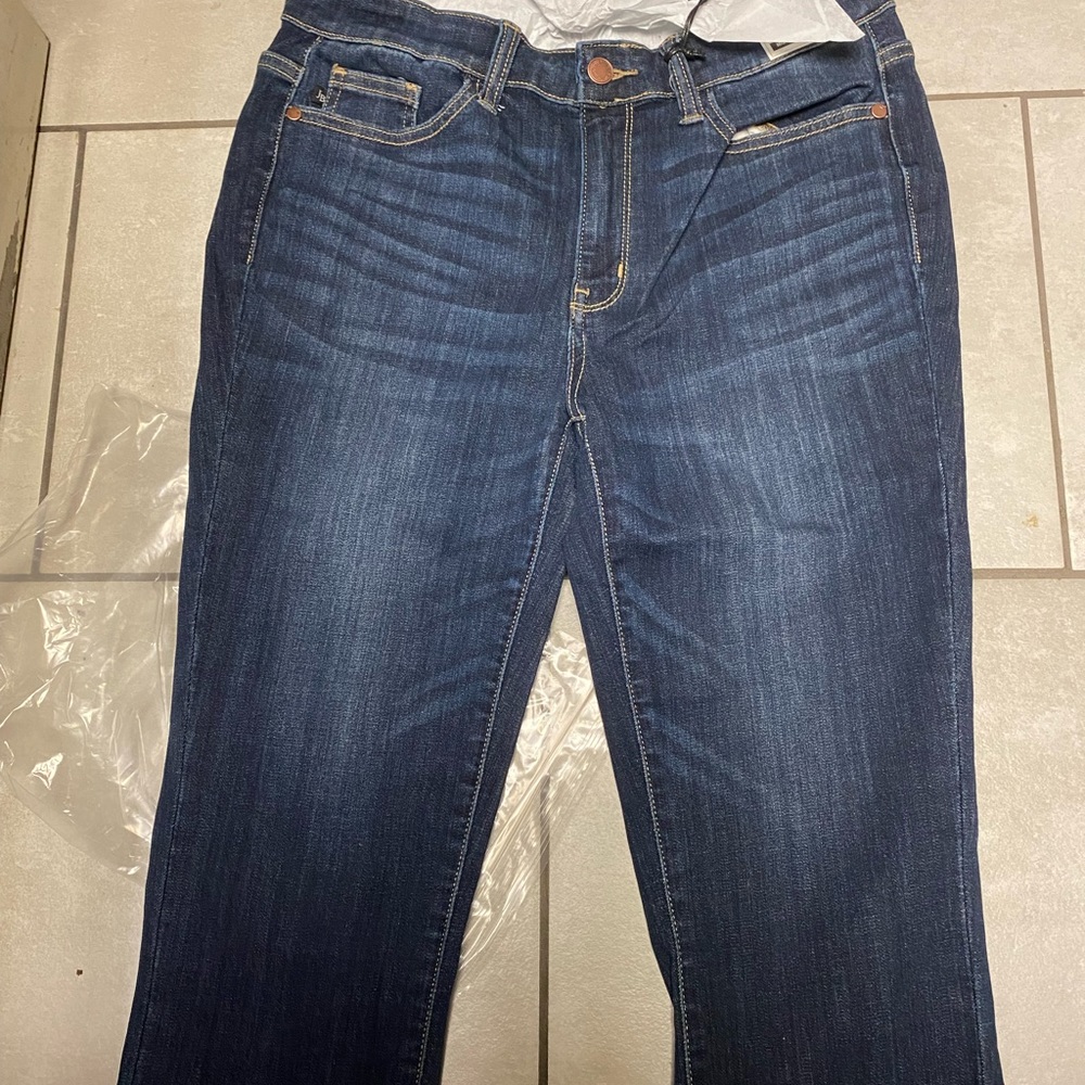Judy blue dark denim capris